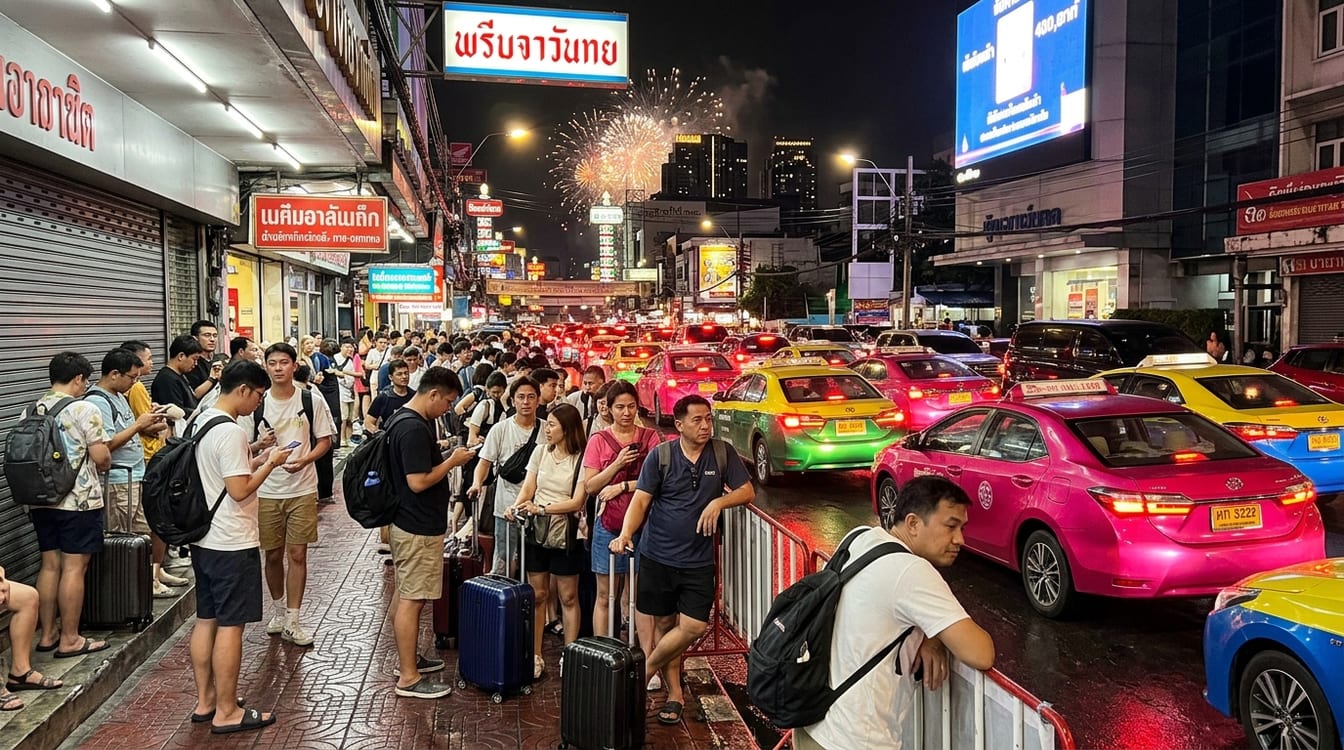 Les pièges du réveillon du Nouvel An en Thaïlande