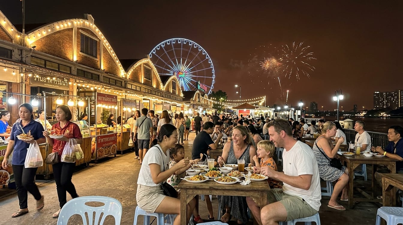 Nouvel An en Thaïlande en famille avec des enfants