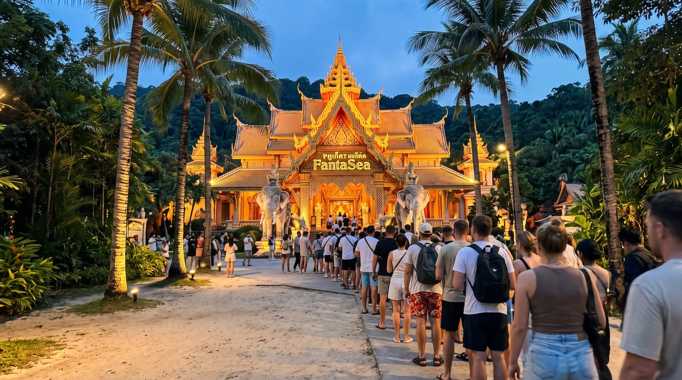 Spectacles de Phuket : FantaSea, Simon Cabaret, Siam Niramit et Carnival Magic