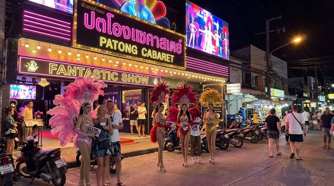 Façade du Simon Cabaret de Patong, spectacle de Phuket