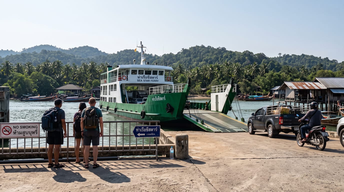 Bangkok Koh Samui : vol direct, train de nuit ou bus plus ferry