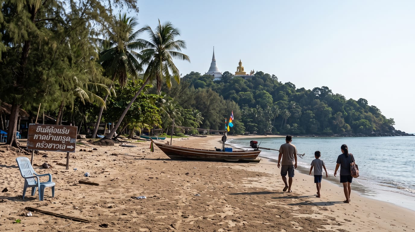 Ban Krut : la plage que les Thaïlandais gardent pour eux, entre Hua Hin et Chumphon
