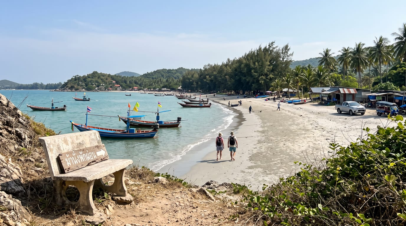 Chumphon, des plages sans resorts, les bateaux pour Koh Tao et la porte du Sud