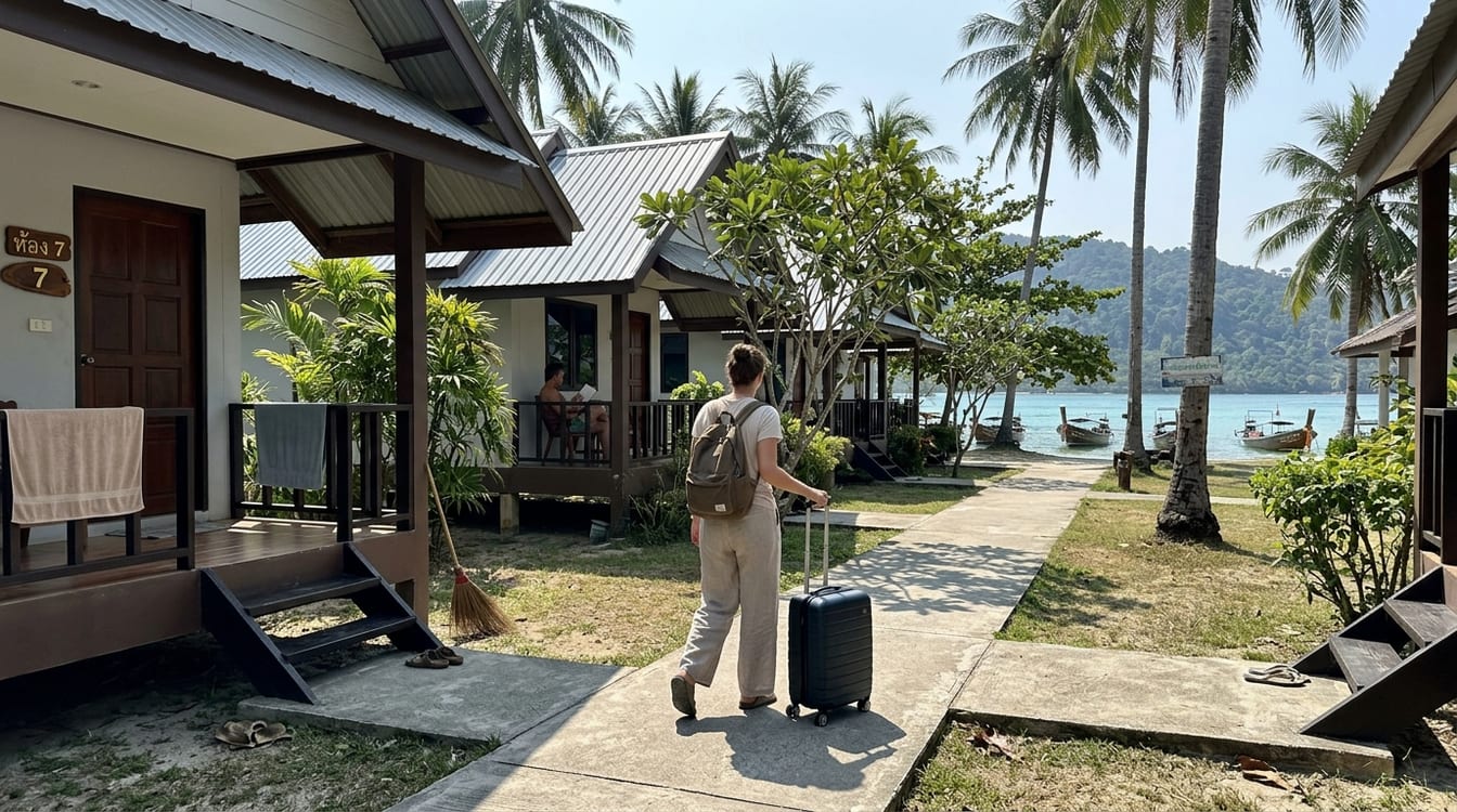 Où dormir à Chumphon, guesthouse en bord de plage à Thung Wua Laen
