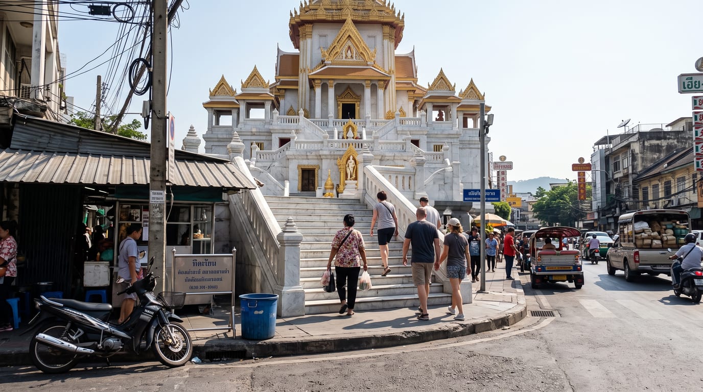 Wat Traimit à Bangkok : visiter le temple du Bouddha d'or